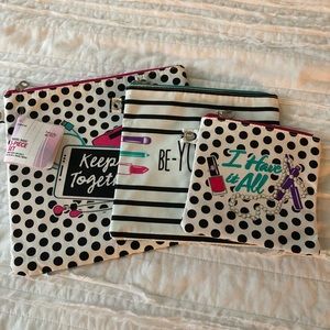 NWT travel bags